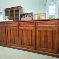 NUOVA CREDENZA 4 ANTE 4 CASSETTI 100% LEGNO