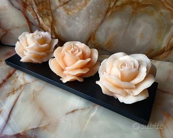 Vintage Boudoir - candele intagliate a mano 60-'80