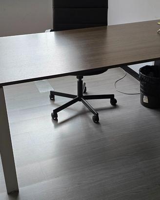 Scrivania Flycom Rovere grigio