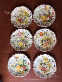 Piatti da parete in ceramica Bassano