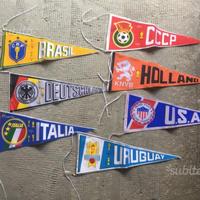 Gagliardetti nazionali fine anni '80 nuovi