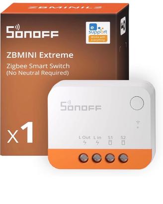 SONOFF Zigbee Smart Switch, nessun conduttore neut