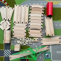 Ferrovia Ikea in legno