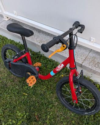 Bici da bambino 16 pollici - pedali removibili