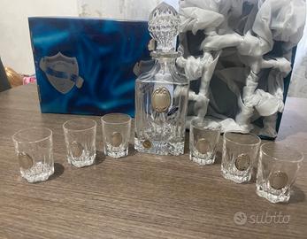 Set in cristallo e argento 925