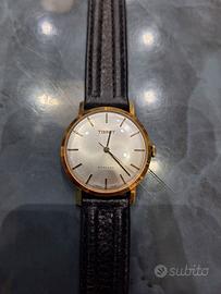 Orologio d'oro Tissot antico.