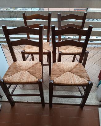 sedie in legno