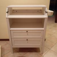 ritiro a mano - fasciatoio in legno con cassetti