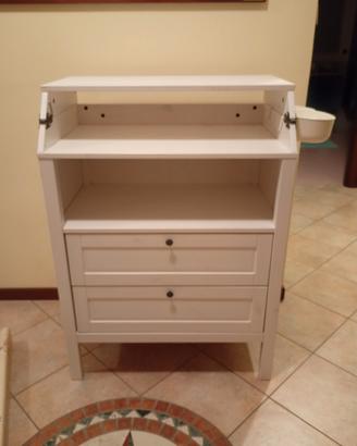 ritiro a mano - fasciatoio in legno con cassetti