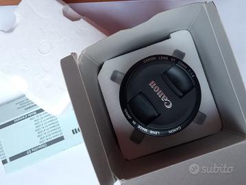 CANON lens EF 50mm 1.4 USM+scatola