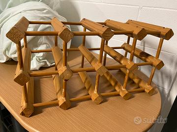 Portabottiglie porta bottiglie vino legno