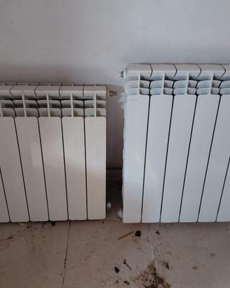 Termosifoni in alluminio n. 9 pezzi