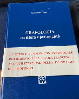 JEANNE LECERF "GRAFOLOGIA" (SCUOLA FRANCESE)