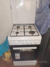 Cucina a gas Electroline 4 fuochi con forno