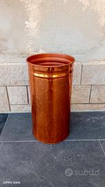 Portaombrelli in rame