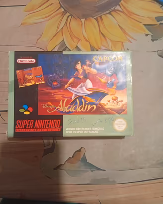 Aladdin Disney / Super Nintendo Versione Francese
