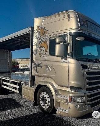 Scania R580 V8 Cassone 7.15Mt 2015 Euro6