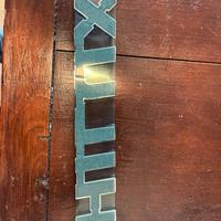 Emblema cromato toyota hilux