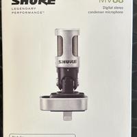 Microfono Shure Mv88