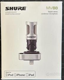 Microfono Shure Mv88