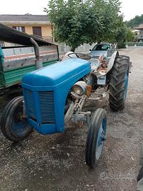 trattore massey ferguson te20 con sega circola 