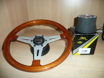 Volante in legno e mozzo per FIAT  LANCIA