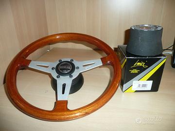 Volante in legno e mozzo per FIAT  LANCIA