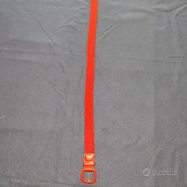 Cintura elasticizzata uomo colore rosso