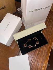 Bracciale van cleef rosso