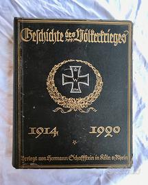 Libro narrativo tedesco I°guerra mondiale 14/18