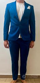 Completo uomo Eddicott blu slim fit – Taglia 48