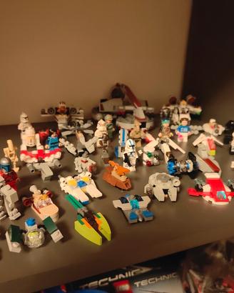 Lego Star Wars 18 minifigure e +30 micronavi