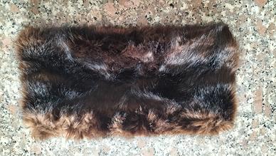 Girocollo pelliccia sintetica cm 37x20