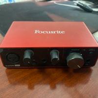 Focusrite ( Scheda audio ) per produzione e non