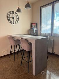Penisola tavolo alto Mobili Fiver Evolution 180x60