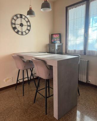 Penisola tavolo alto Mobili Fiver Evolution 180x60