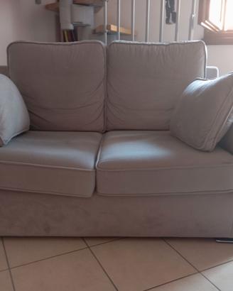 Divano due posti + puffo molto capiente