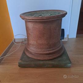 Base per tavolino in gesso