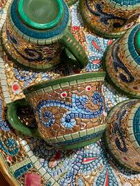 Raro Servizio Caffè Deruta "Bizantino"