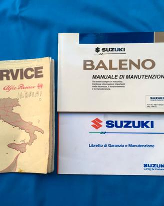 Manuale Libretto Service Alfa Suzuki vedi foto