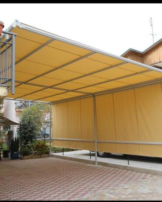 Tenda da sole a capanno larga 5,50mt lunga 6,00 mt