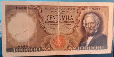 Banconota pubb. anni 70,"Il Mago d'Egitto"