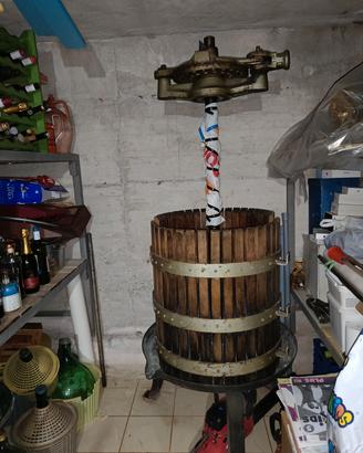 Torchio per uva 