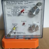 relè differenziale vintage 