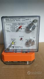 relè differenziale vintage 
