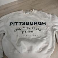 Felpa "pittsburgh " di bershka