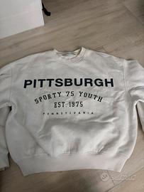 Felpa "pittsburgh " di bershka