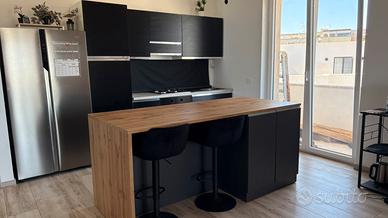 Isola Cucina Da Maisons Du Monde Grigio + Legno