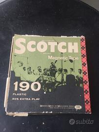Bobina vuota nastro magnetico Scotch vintage 13 cm