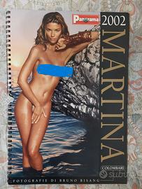 Calendario Martina Colombari 2002 per Panorama